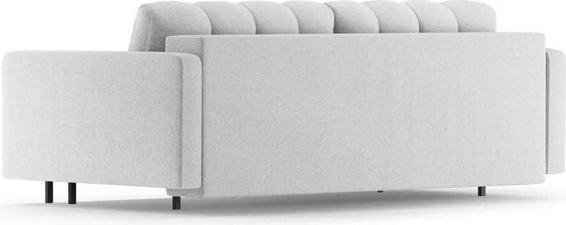 Divano grigio chiaro allungabile/con contenitore 222 cm Bali – Cosmopolitan Design