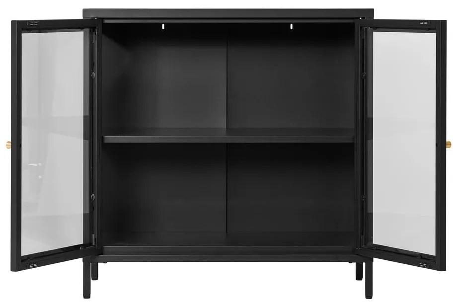 Vetrina in metallo nero 80x80 cm Dalby - House Nordic