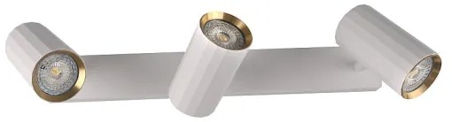 Faretto NICEA 3xGU10/10W/230V bianco