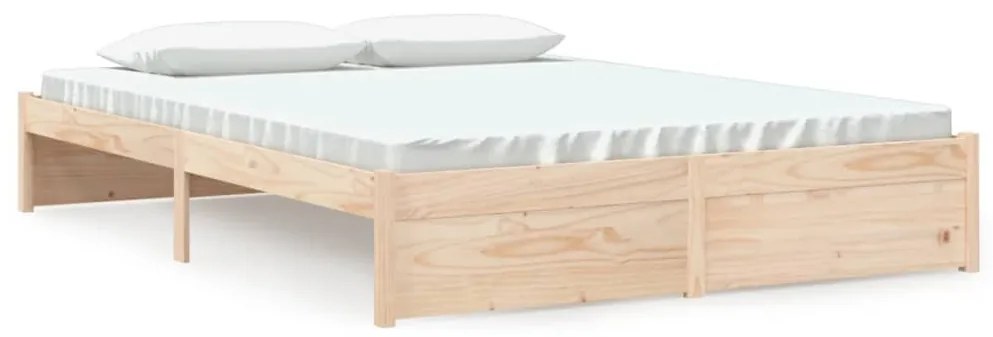 Giroletto 150x200 cm 5ft king size in legno massello di pino