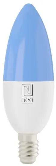 Immax NEO 07716L - LED RGB+CCT Lampadina dimmerabile E14/5,5W/230V 2700K Wi-Fi Tuya