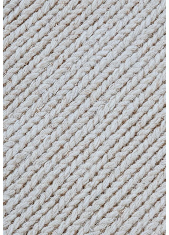 Tappeto rotondo bianco in lana tessuto a mano ø 160 cm Francois – Villeroy&amp;Boch