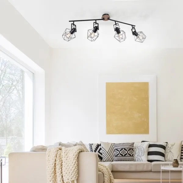 Leuchten Direkt 15674-78 - Luce Spot JARO 4xE27/60W/230V