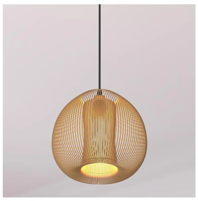 Atmosphera - Lampadario a sospensione con filo NODA 1xE27/40W/230V rame