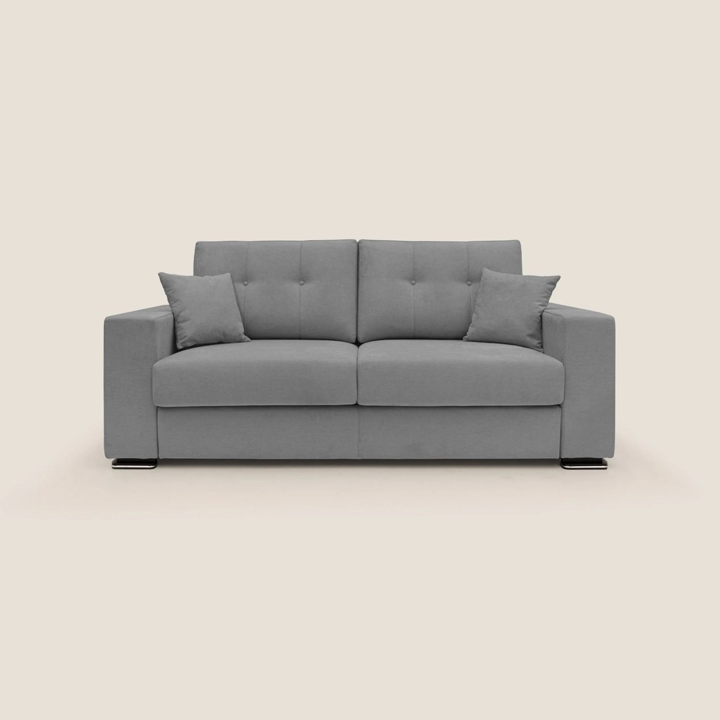 Giove divano in morbido tessuto impermeabile T02 grigio