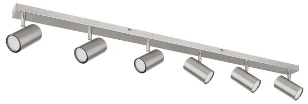 Globo 57911-6D - Faretto ROBBY 6xGU10/35W/230V cromo opaco