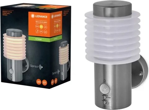 Ledvance - LED Applique da esterno con sensore RONDO LED/9,5W/230V IP44