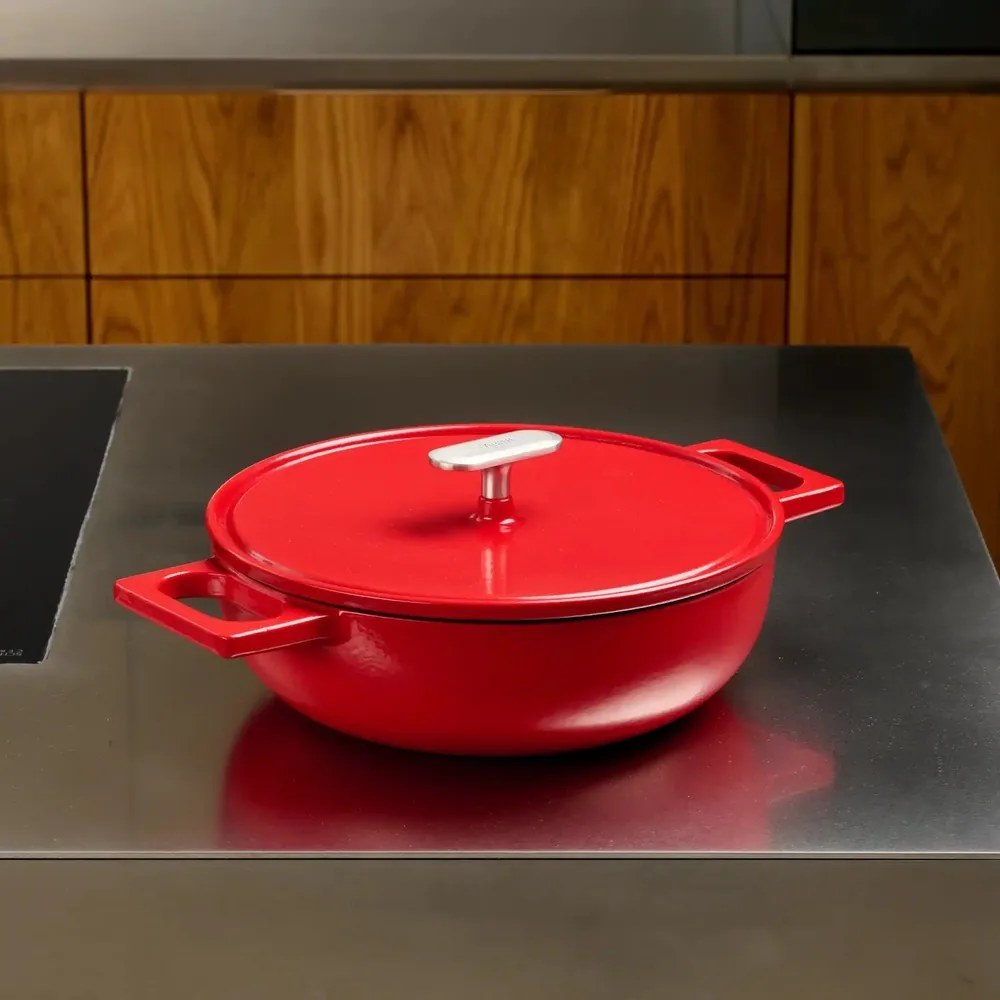 Padella in ghisa con coperchio ø 26 cm tegame Mattia 3.0 – FABINI