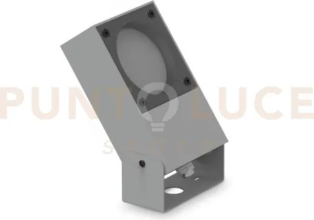 Sirio proiettore da esterno 1 luce attacco gx53 ip65 grigio