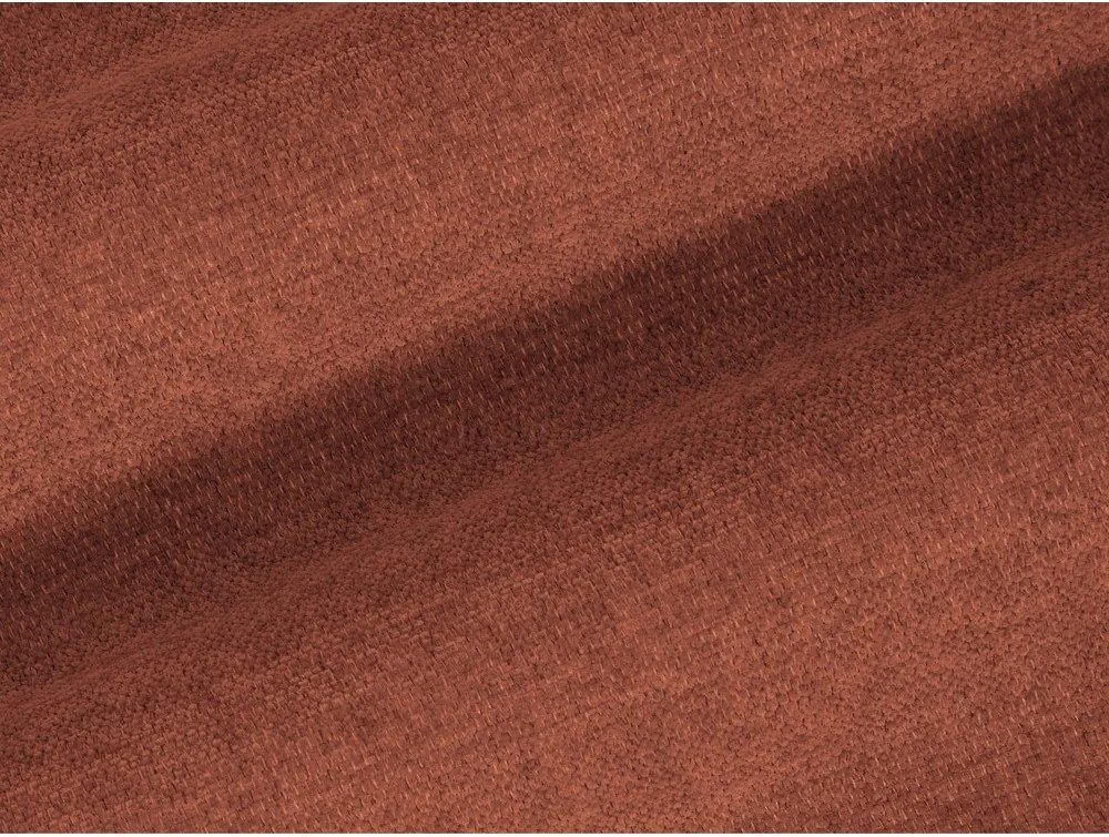 Divano angolare color mattone (con penisola a sinistra/a L) Bemy – Micadoni