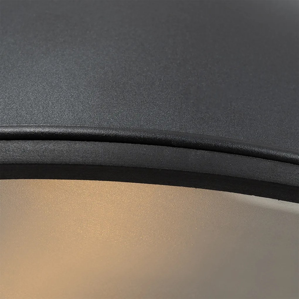 Lampada a sospensione industriale nera 53,5 cm - Sicko