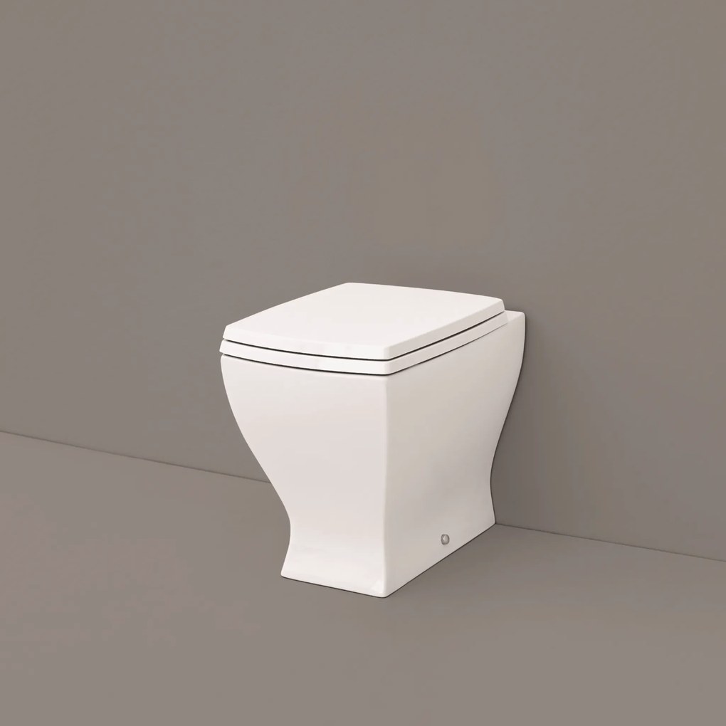 Wc a Terra The ArtCeram "Jazz" Bianco Lucido