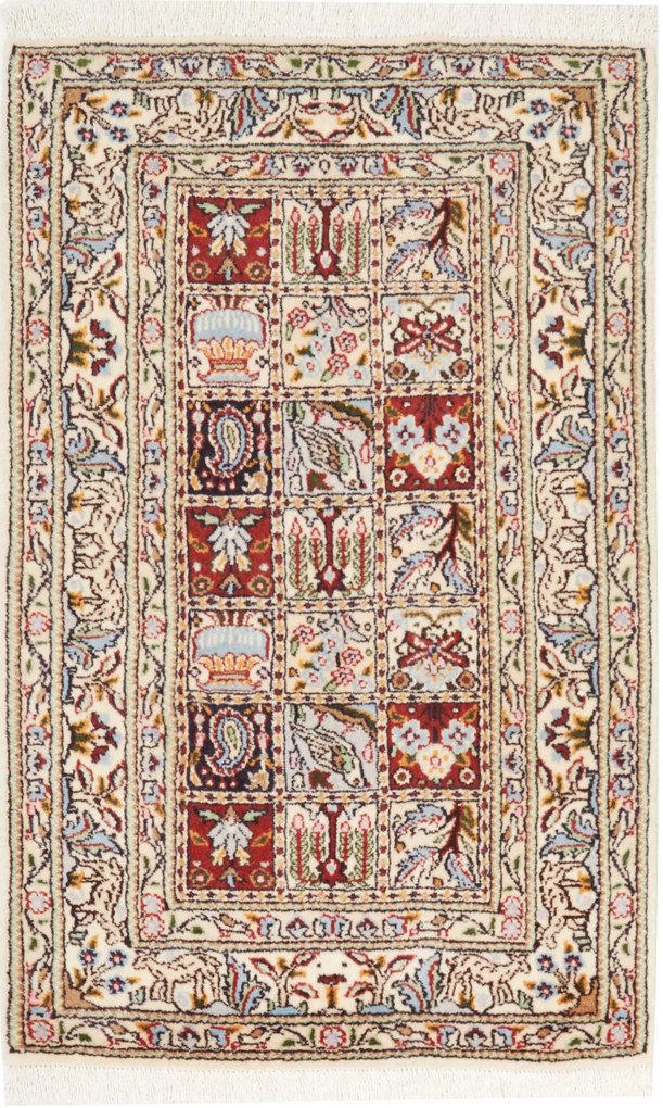 Moud Tappeto 80 x 60 (Iran) Annodato A Mano