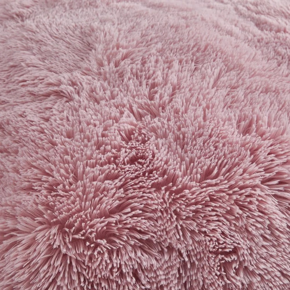 Biancheria da letto in microfelpa rosa , 135 x 200 cm Cuddly - Catherine Lansfield