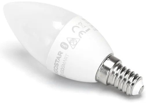 LED RGBW Lampadina C37 E14/4,9W/230V 2700-6500K - Aigostar