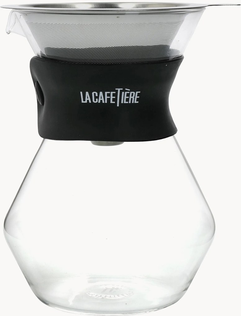Set caffettiera e caraffa in vetro borosilicato La Cafetière 2 pz
