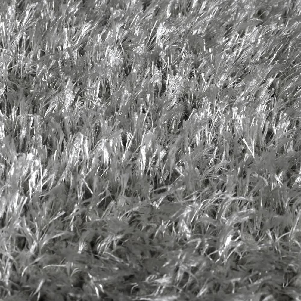 Passatoia in fibra riciclata grigia 60x230 cm Velvet - Flair Rugs