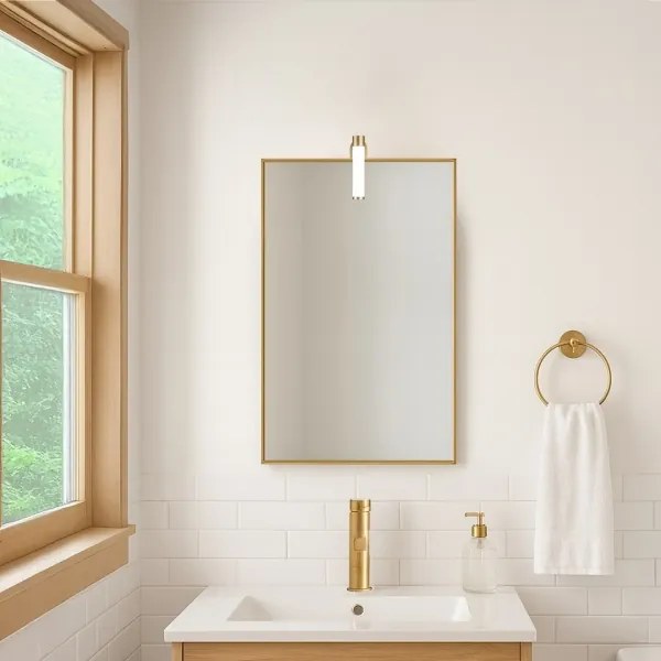 Illuminazione LED per specchio da bagno APA MINI LED/4W/230V IP44 oro