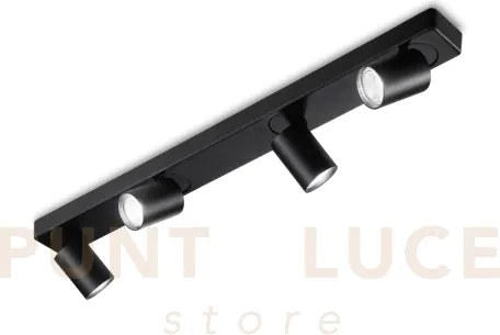 Rudy round applique a parete orientabile 4 luci attacco gu10 lampad...