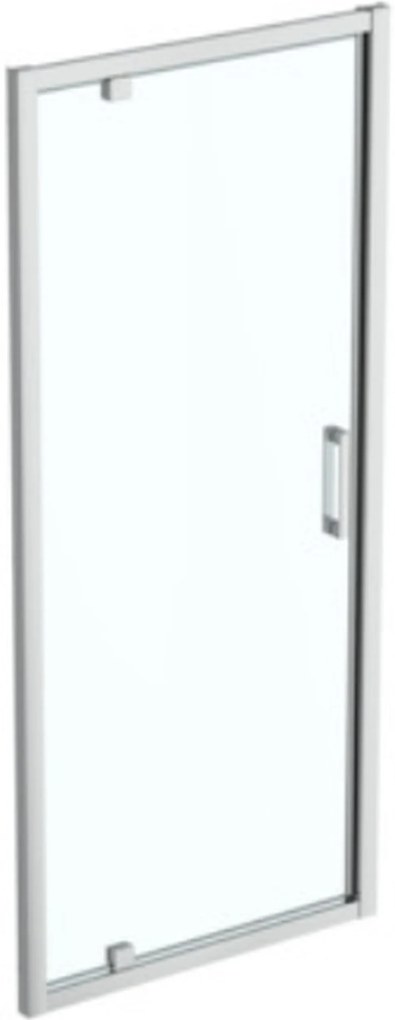 Ideal Standard Connect 2 porta doccia 90 cm a battente argento opaca/vetro trasparente K9270EO