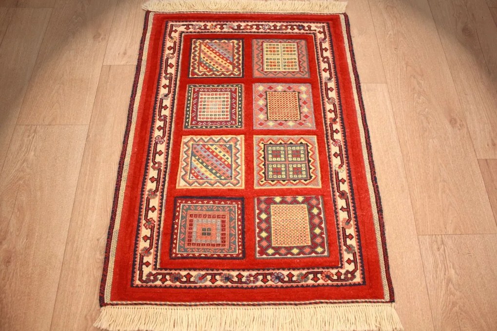 Kilim Tappeto 60 x 90 (Iran) Annodato A Mano