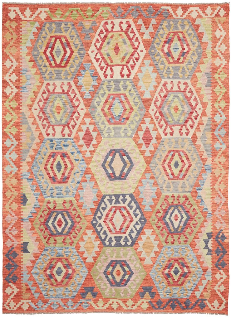 Kilim Tappeto 190 x 250 (Pakistan) Tessuto A Mano
