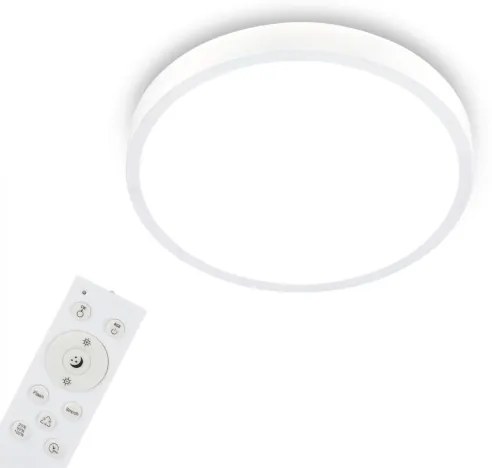 Briloner 3709-016 - Plafoniera dimmerabile RGBW LED/22W/230V bianco + +TC