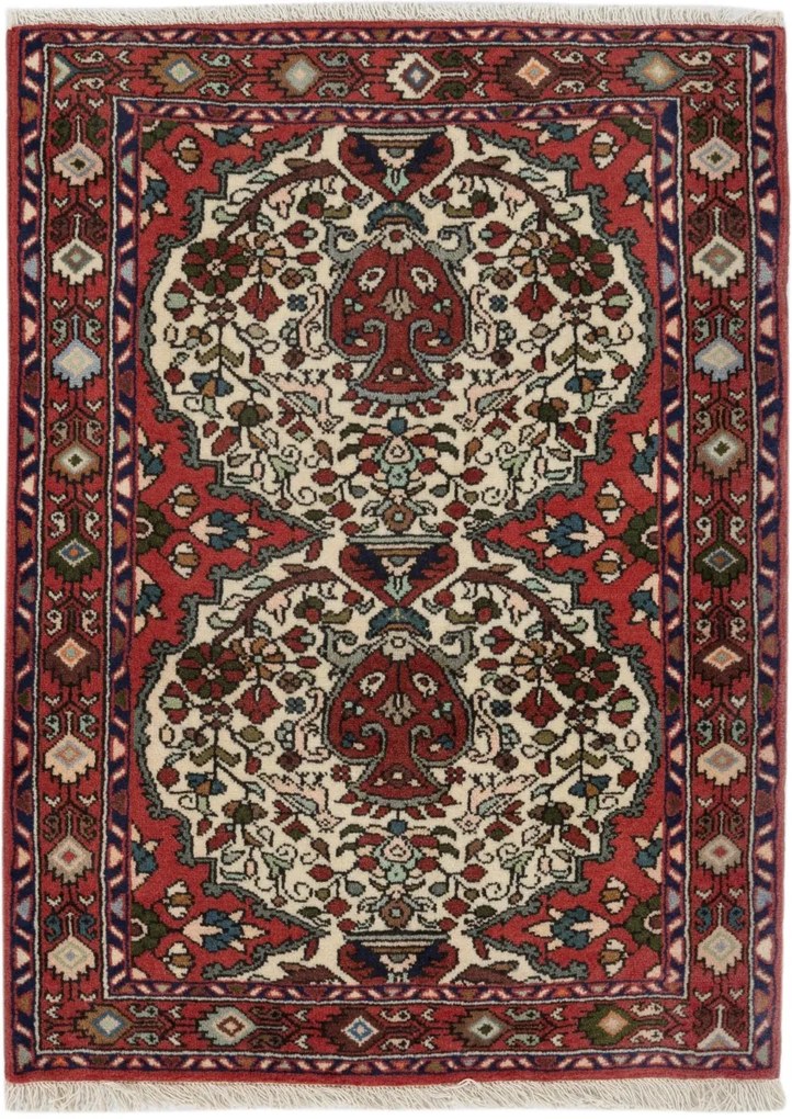 Tappeto 90 x 120 (Iran) Annodato A Mano