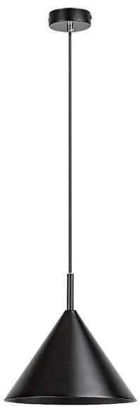 Rabalux 72007 - Lampadario a cavo JAROD 1xE27/40W/230V nero