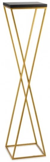 Portafiori LOFT 100x24 cm oro/nero