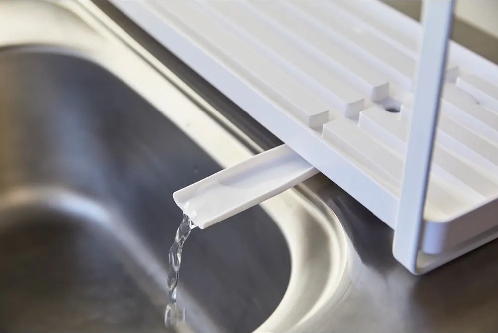 Vaschetta di raccolta Yamazaki bianca Tower - YAMAZAKI