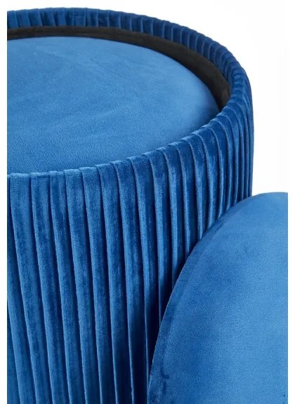 SET 2x Tabacco MONTY diametro 36/66 cm blu/oro