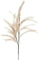 Set 3 Pampas Artificiale con 24 Diramazioni Altezza 115 cm Marrone