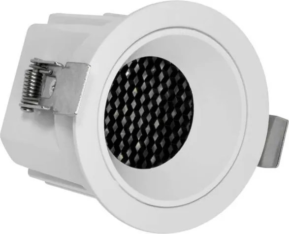 Faro da Incasso Bianco 8W Foro Ø55mm CCT 15°-55° con driver Philips Colore Bianco Variabile CCT