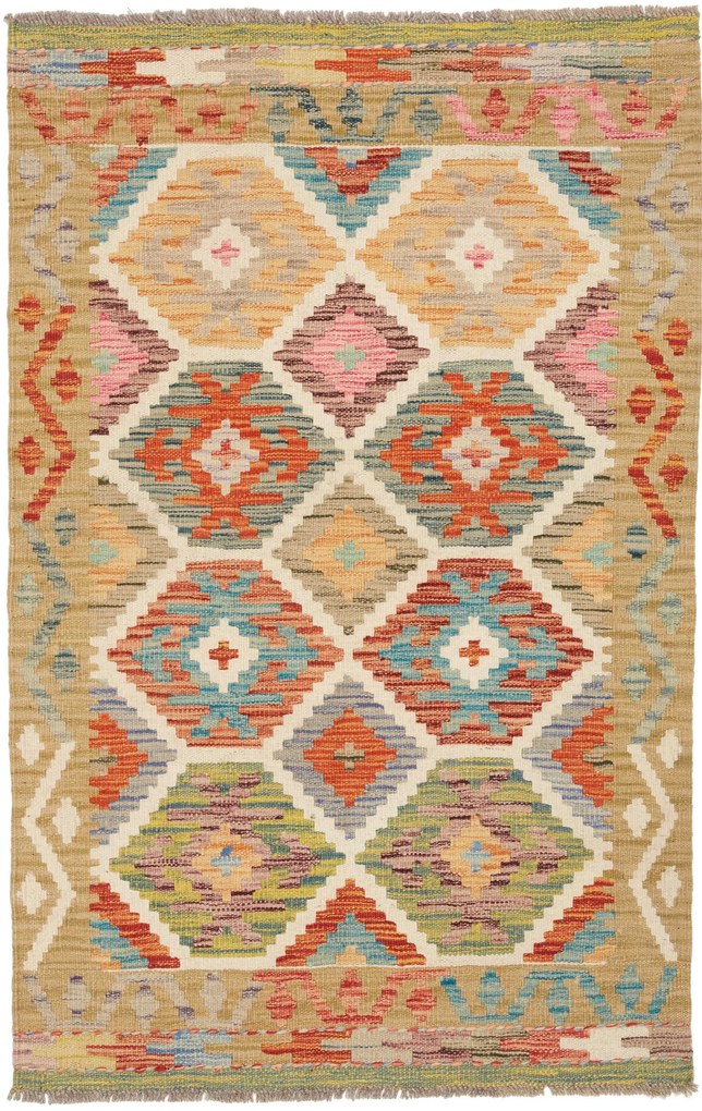 Kilim Tappeto 80 x 120 (Pakistan) Tessuto A Mano