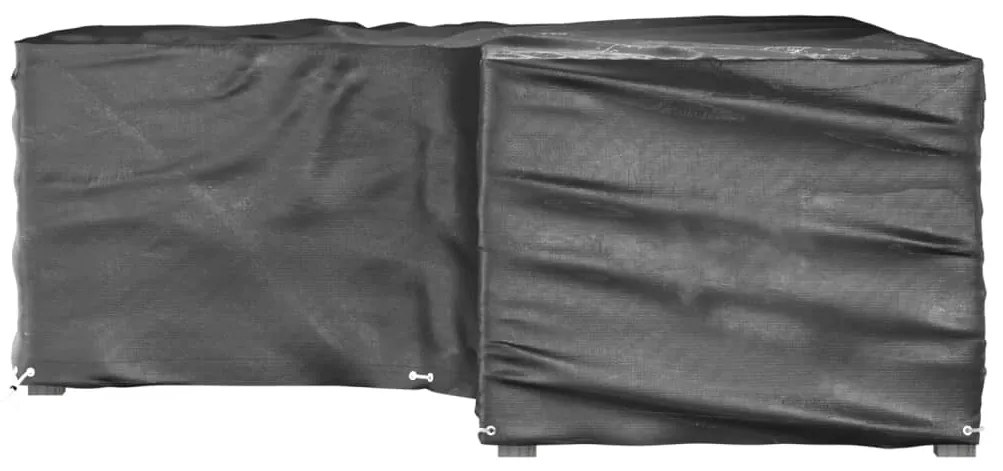 Copertura mobili da giardino a l 16 occhielli 215x215x70 cm