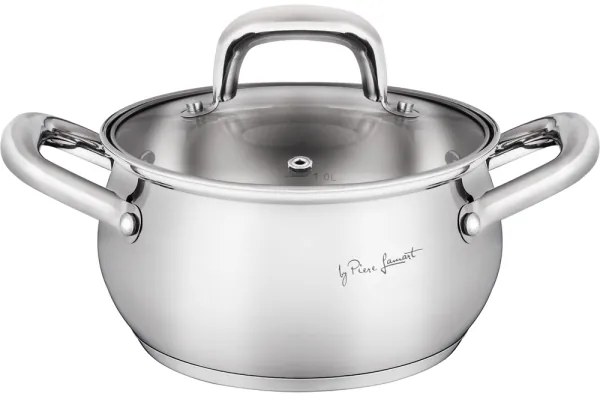 Lamart - Set pentole 8 pezzi in acciaio inox