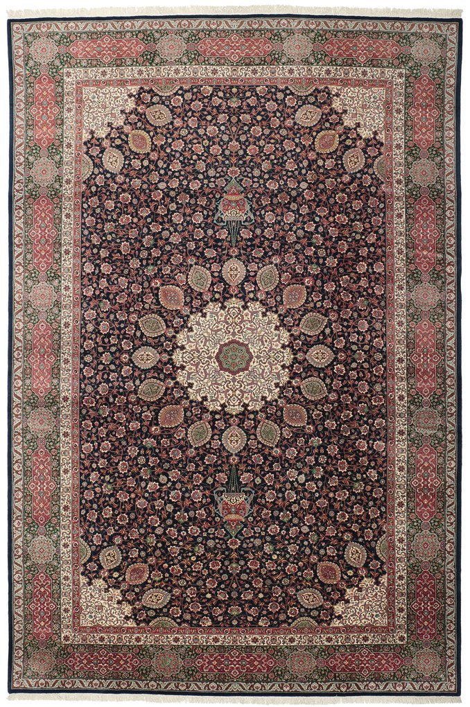 Tabriz Tappeto persiano 490x330 (Iran) Annodato A Mano