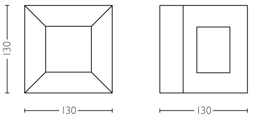 Philips 16480/30/P0 - Applique a LED da esterno PARTERRE LED/8W IP44