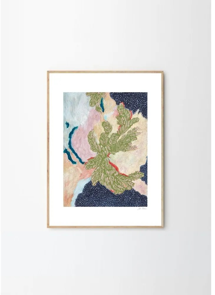 Poster 50x70 cm Little Green – Sofie Rebecca Iversen – The Poster Club