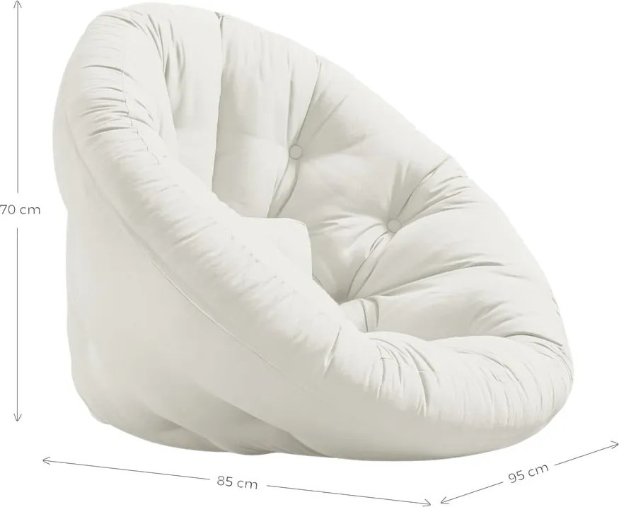 Sedia gialla Nido - Karup Design