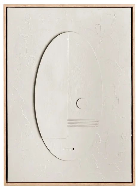 "L'Oca Nera" quadro con cornice stile etno chic cm 53 x 73