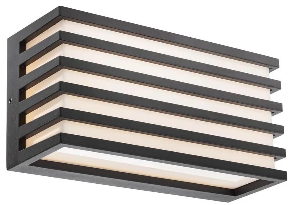 Redo 90639-Applique a LED da esterno BLAZE LED/12W/230V 3000K IP54 antracite