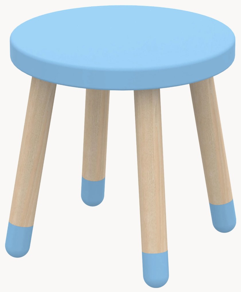 Sgabello per bambini in legno Dots