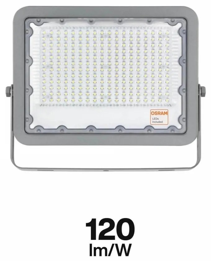 Proiettore LED 150W IP65, 120lm/W Colore Bianco Freddo 5.700K