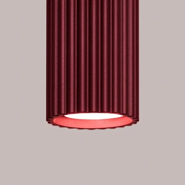 Brilagi - Faretto LED CRESTO 1xGU10/10W/230V 10 cm bordeaux