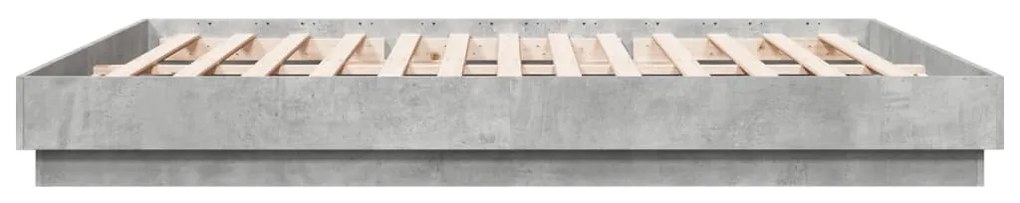 Giroletto grigio cemento 180x200 cm in legno multistrato