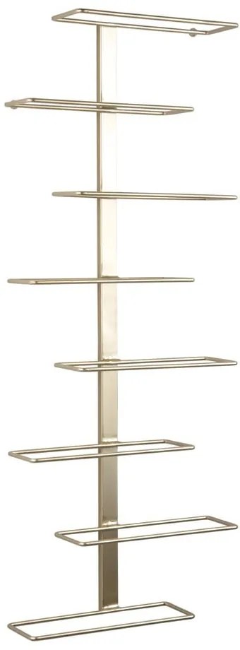 Portabottiglie da parete in metallo color oro numero di bottiglie 8 Float - PT LIVING