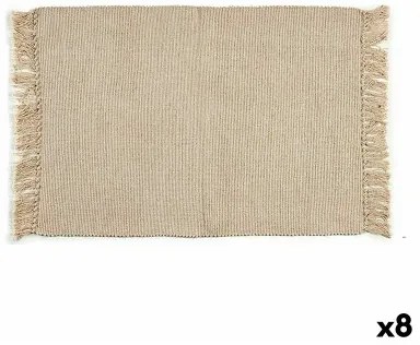 Tappeto Beige 50 x 80 cm (8 Unità)