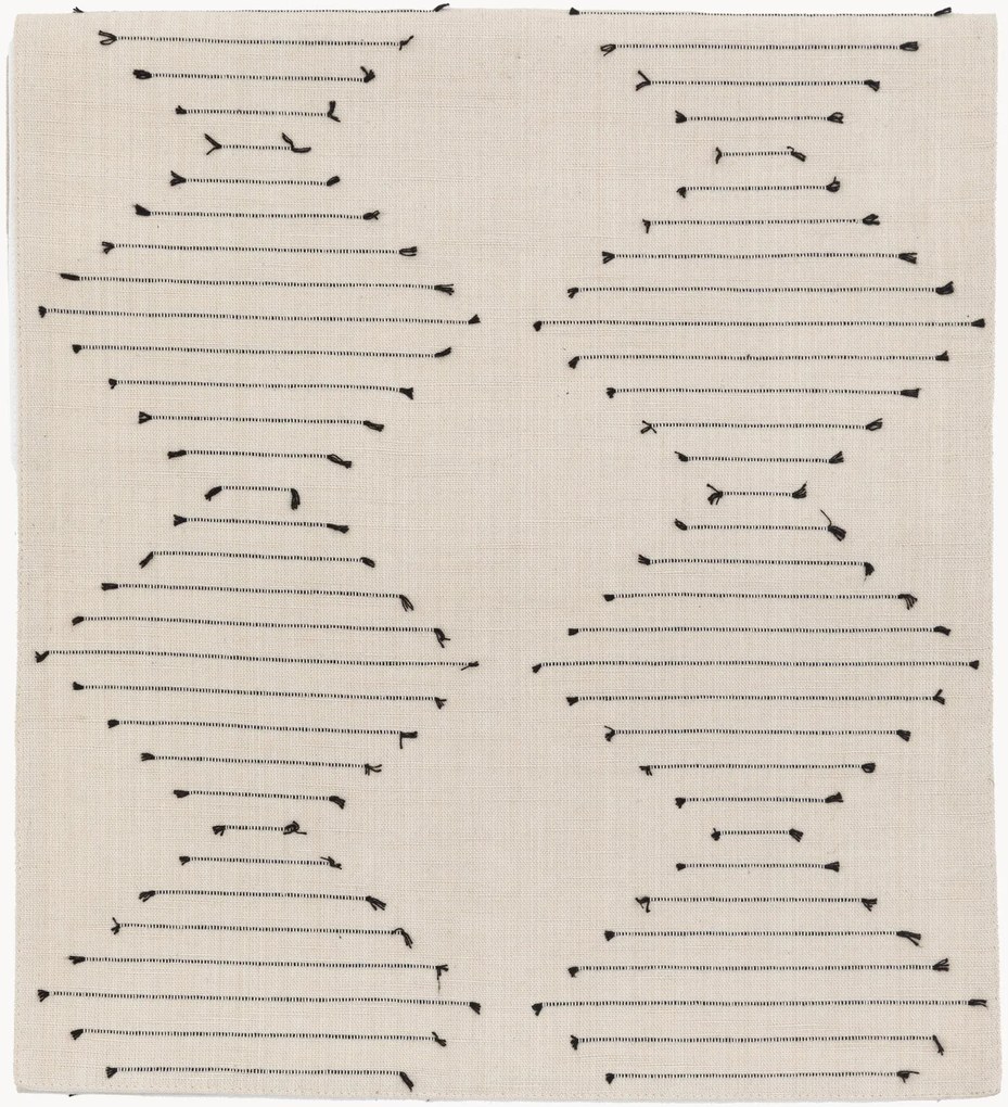 Runner da tavola in cotone Diamond Weave
